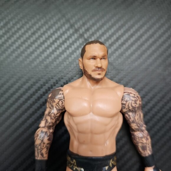 WWE Wrestling Basic RANDY ORTON 6" Action Figure Mattel 2017. W/ Black Shorts - Picture 2 of 9